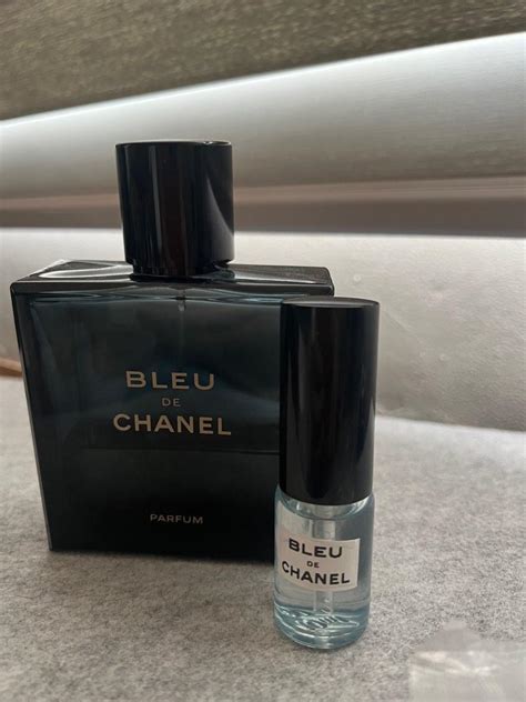 chanel blue decant|bleu de chanel decanter.